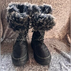 Dream Pairs 5M Womens Midcalf Winter Warm, Faux Fur Lined Snow Boots